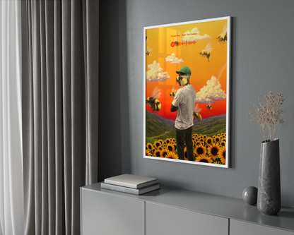 Tyler The Creator 'Flower Boy' Spotify Poster | Hype Posters