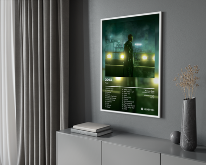 Yeat '2093' Album Poster | Hype Posters
