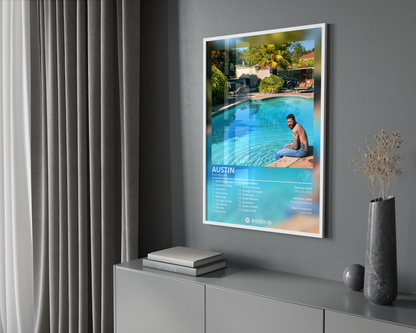 Post Malone 'Austin' Album Poster | Hype Posters