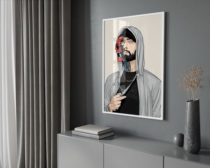 Eminem X Kamikaze Poster | Hype Posters