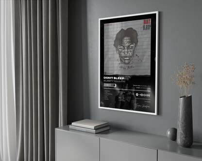 Sleepy Hallow 'Dont Sleep' Album Poster | Hype Posters