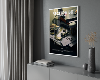 Kendrick Lamar 'Section 80' Poster | Hype Posters