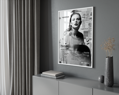 Taylor Swift 'reputation' Album Poster | Hype Posters