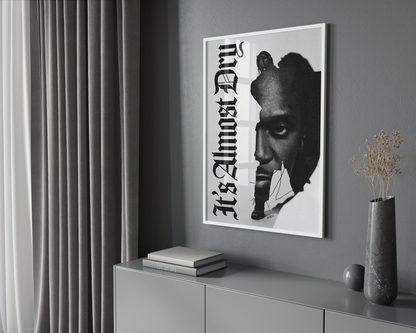 Pusha T 'Almost Dry' Poster | Hype Posters