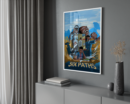 Dave 'Six Paths' Spotify Poster | Hype Posters
