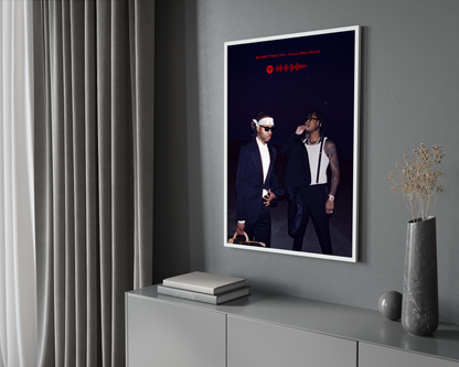 Future x Metro Boomin 'WE DON'T TRUST YOU' Spotify Poster | Hype Posters