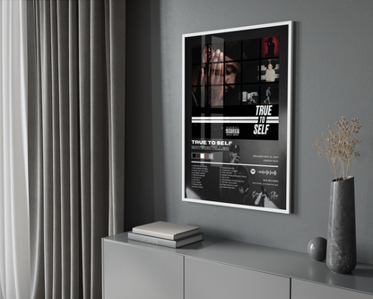 Bryson Tiller 'True To Self' Album Poster | Hype Posters