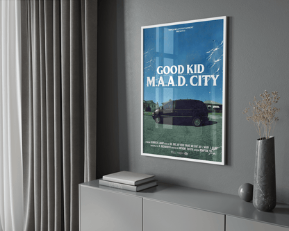 Kendrick Lamar 'Good Kid MAAD City' Poster | Hype Posters