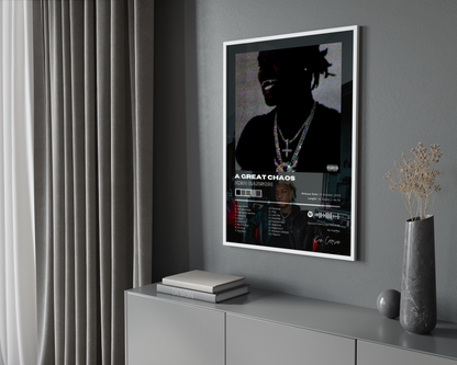 Ken Carson 'A Great Chaos' Album Poster | Hype Posters