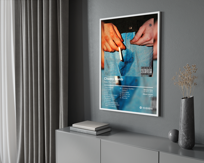 Tyler The Creator 'Cherry Bomb' Album Poster | Hype Posters