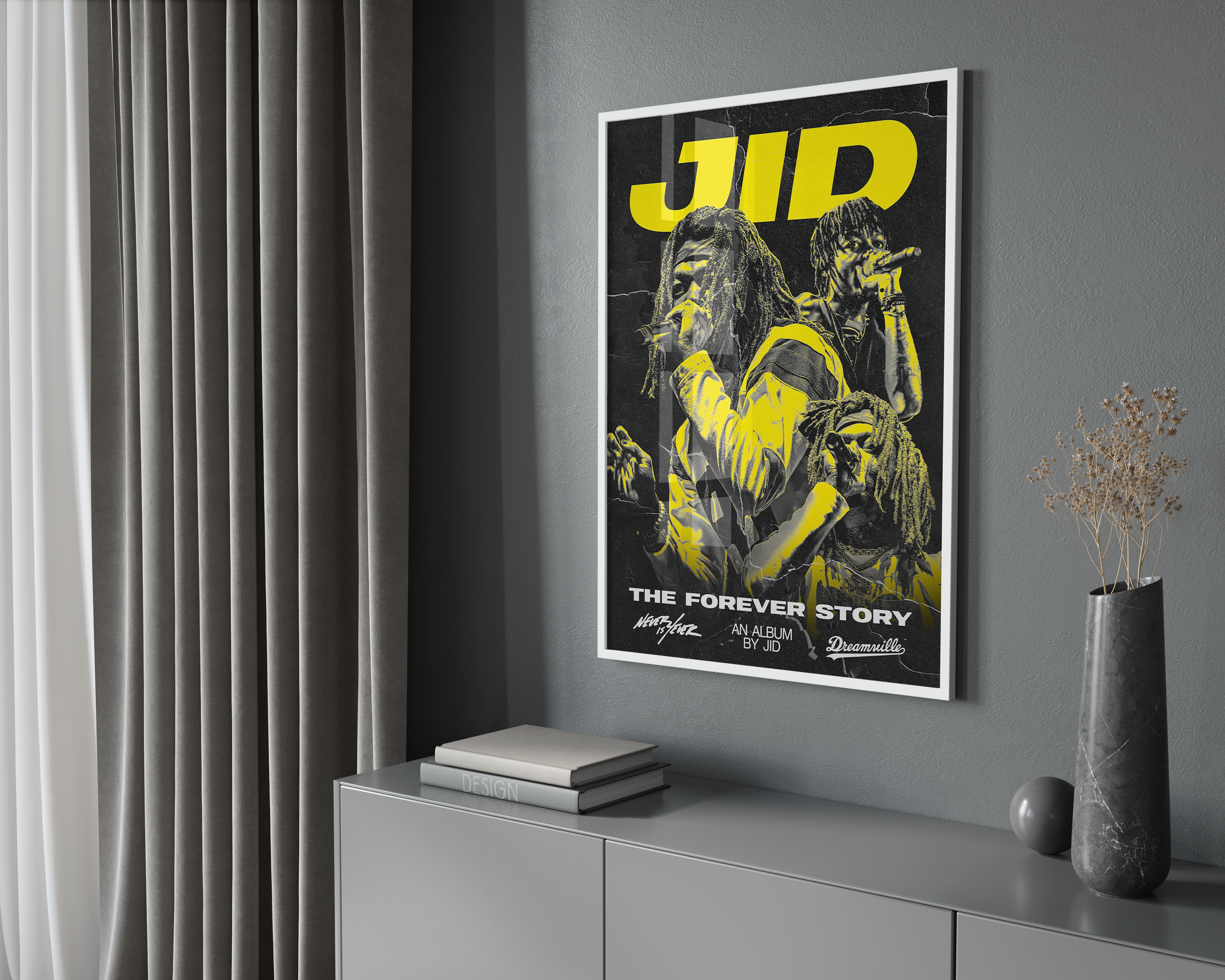 JID 'The Forever Story' Poster | Hype Posters