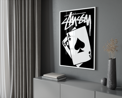 Stussy Ace King Poster | Hype Posters