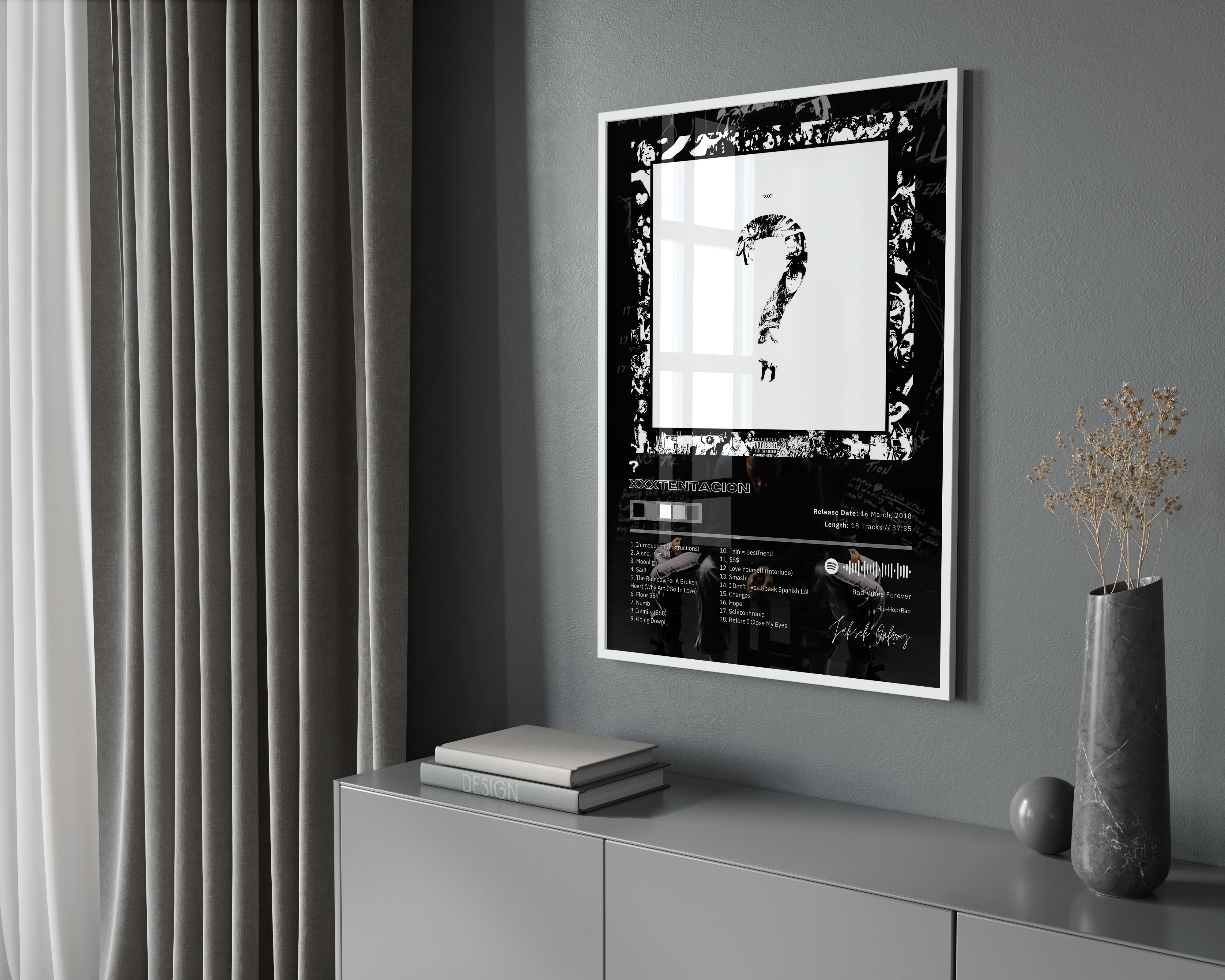 XXXTENTACION '?' Album Poster | Hype Posters