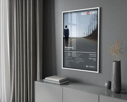 Eminem 'Recovery' Album Poster | Hype Posters