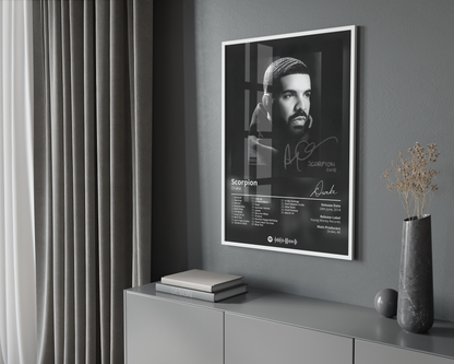 Drake 'Scorpion' Album Poster | Hype Posters