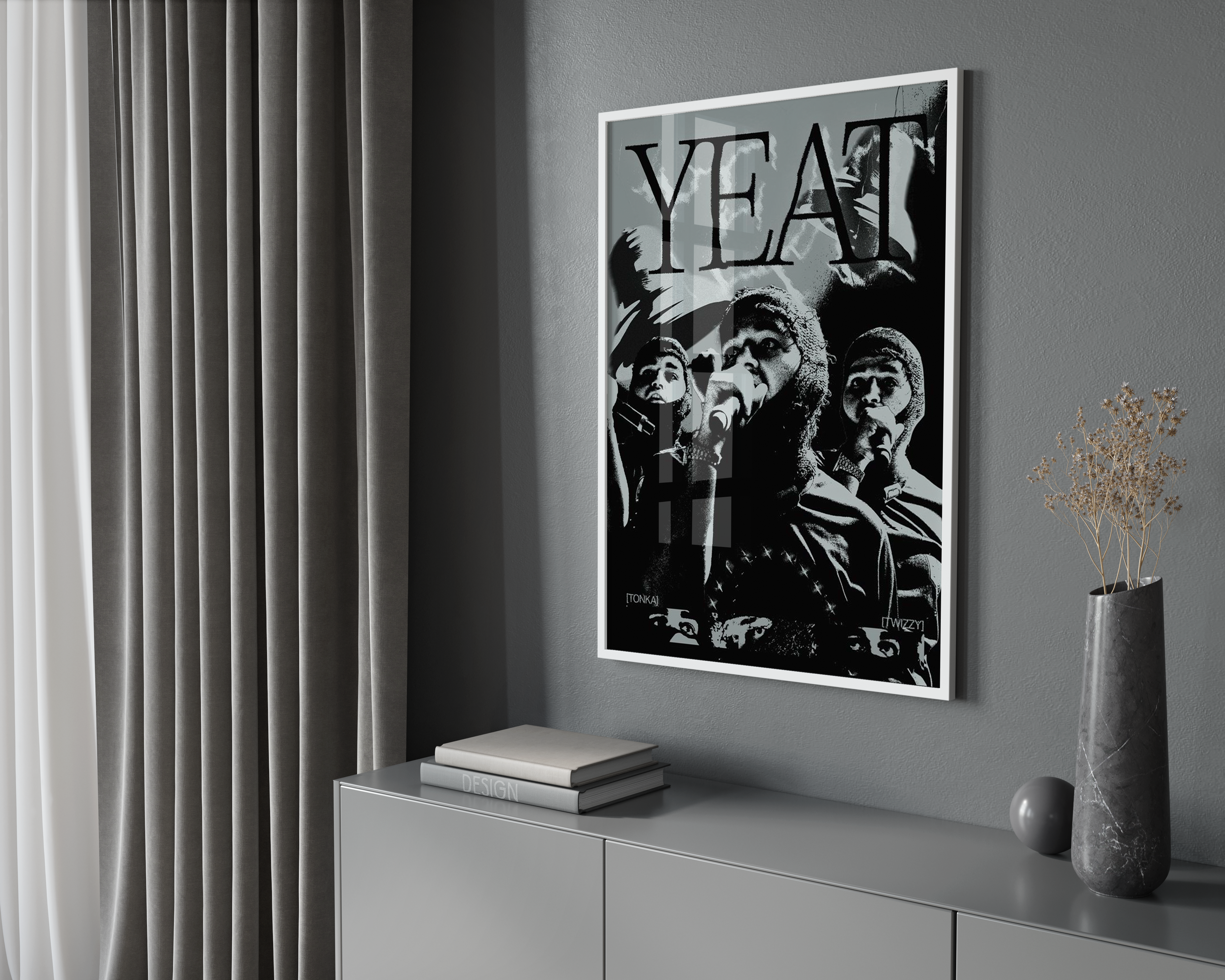 YEAT 'Visions' Poster | Hype Posters