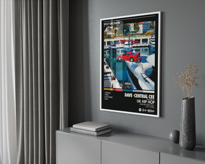 Central Cee 'Split Decision' Album Poster | Hype Posters