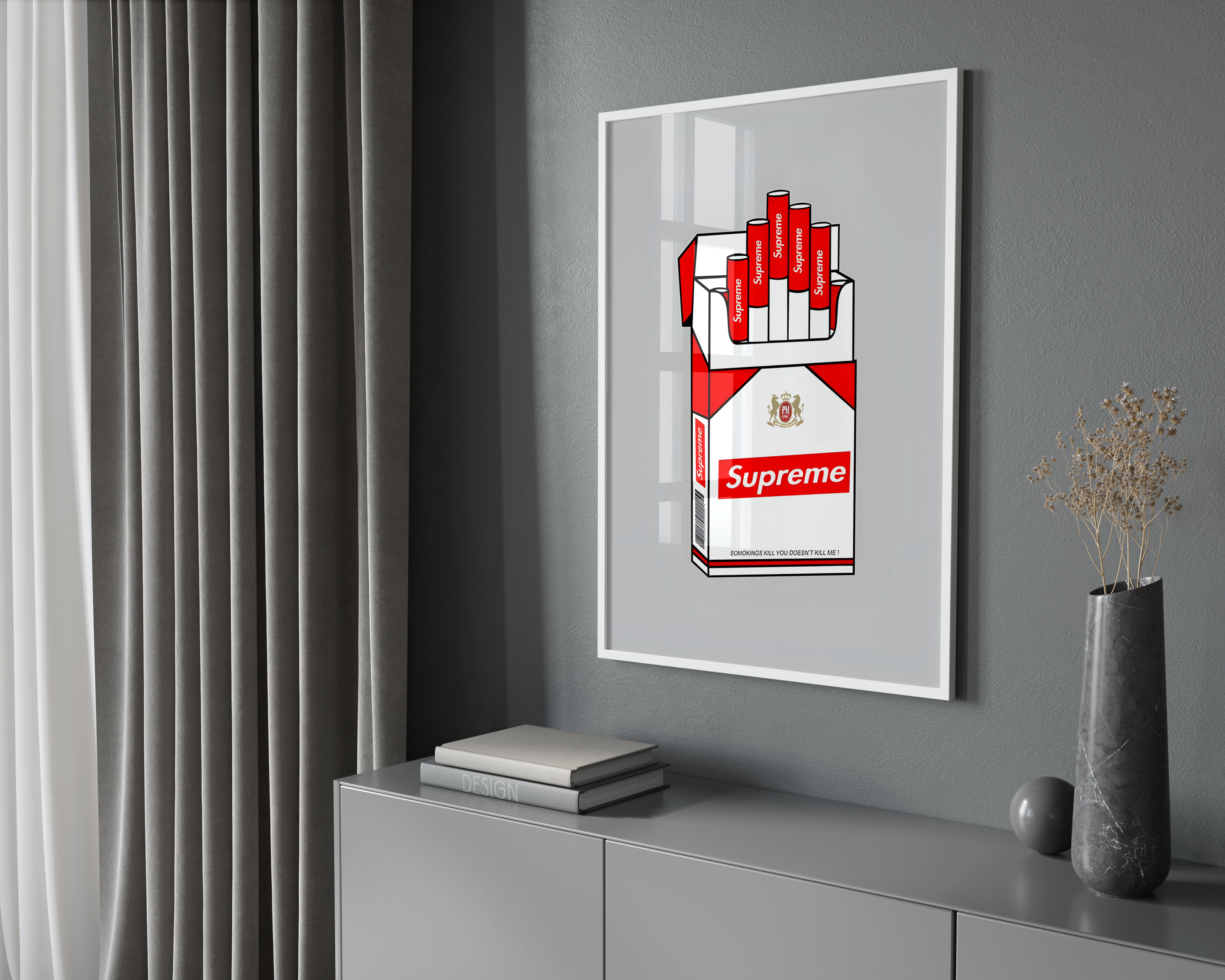 Supreme Smokes Poster | Hype Posters