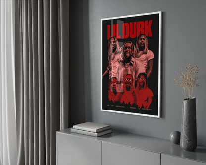 Lil Durk 'Restricted' Poster | Hype Posters