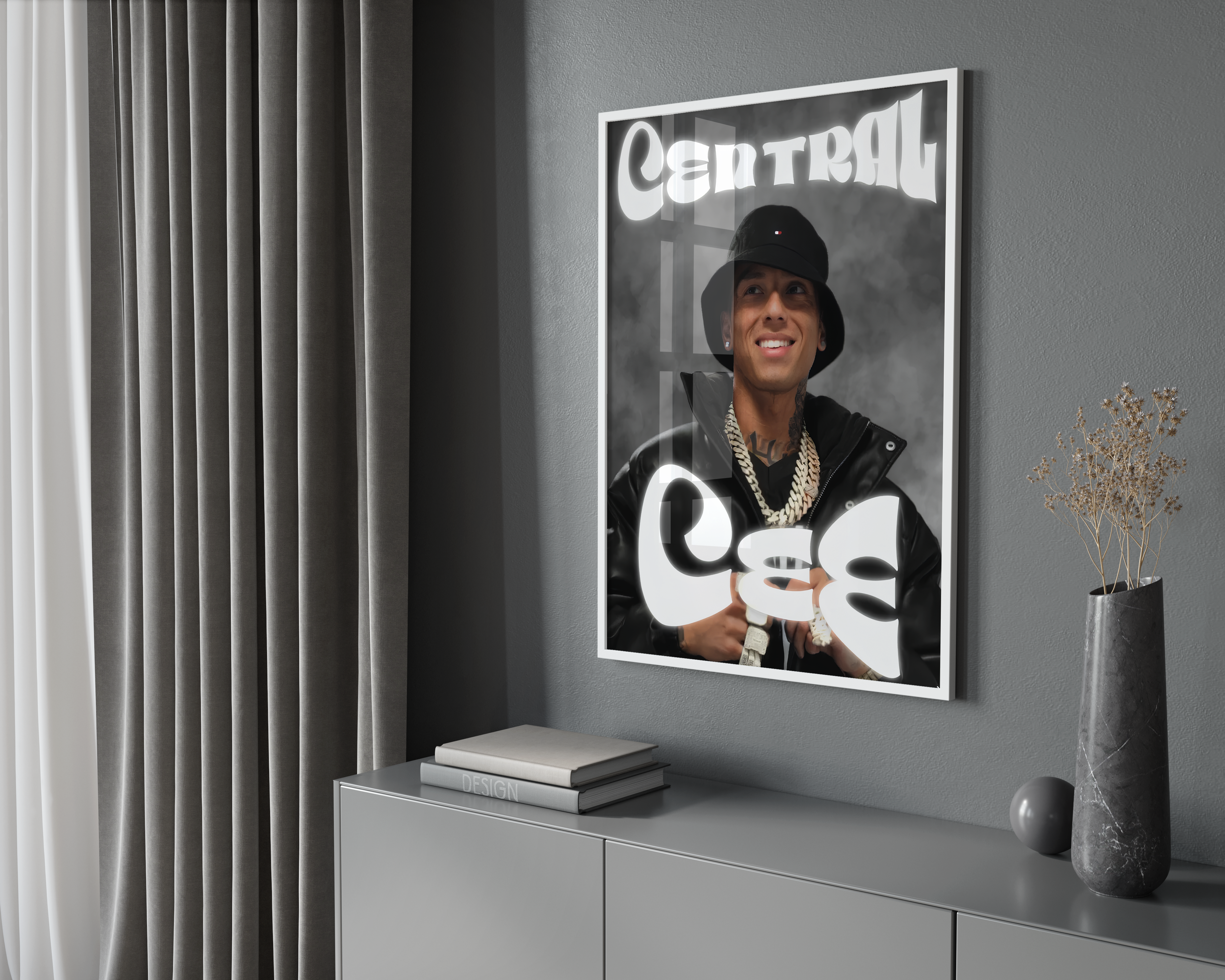 Central Cee 'Glow' Poster | Hype Posters