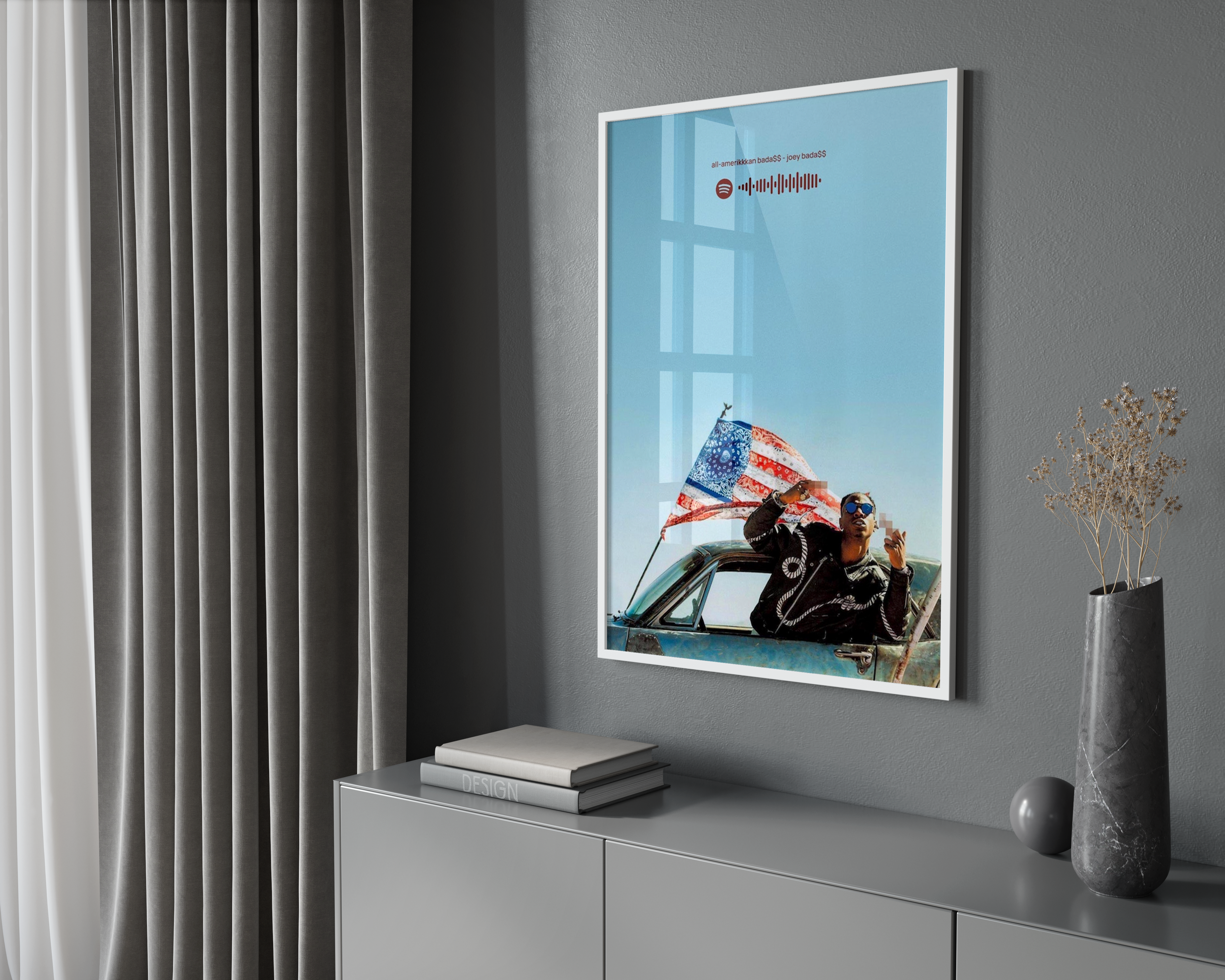 Joey Bada$$ 'All Amerikkkan' Spotify Poster | Hype Posters