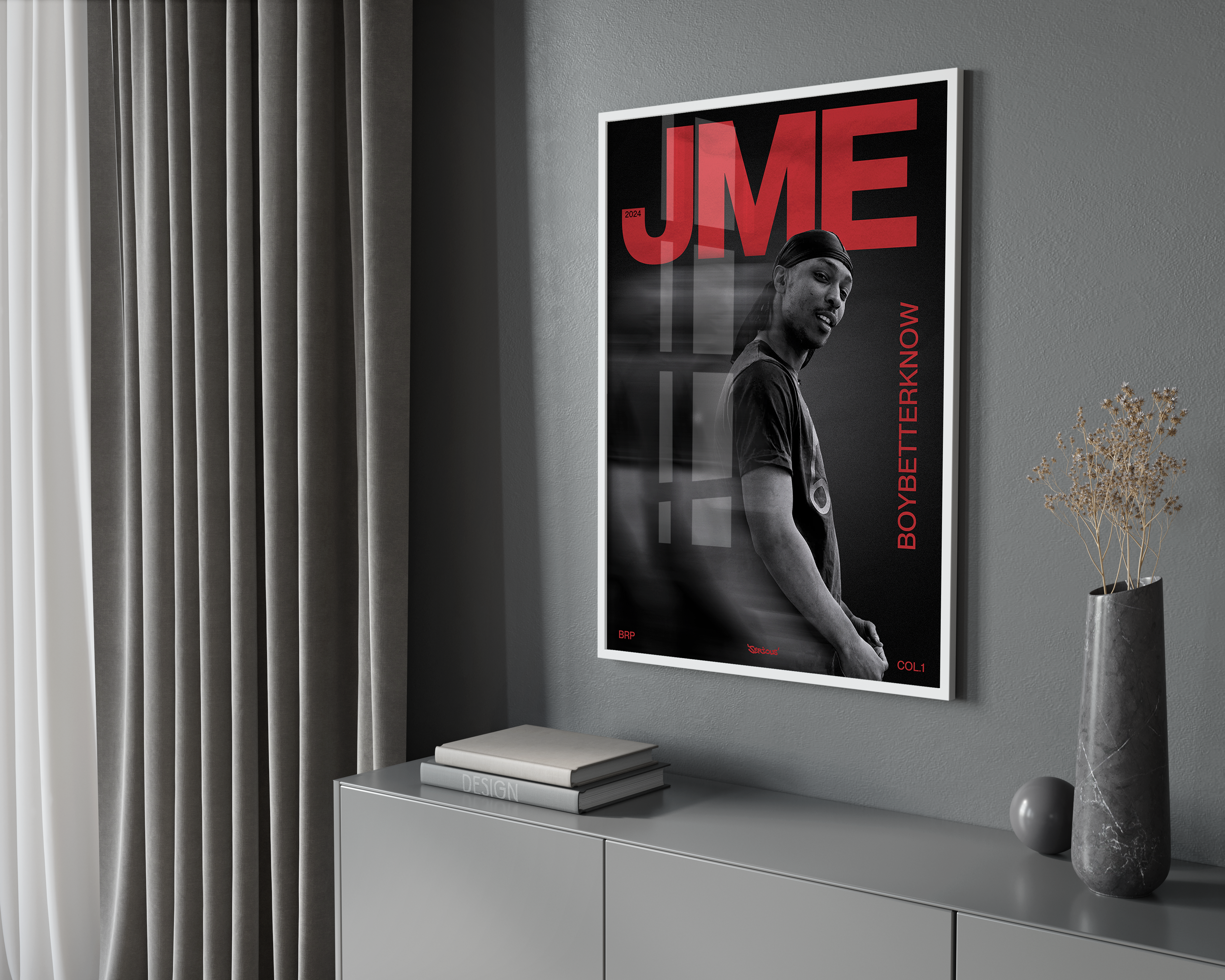 JME - Boy Better Know Poster | Hype Posters