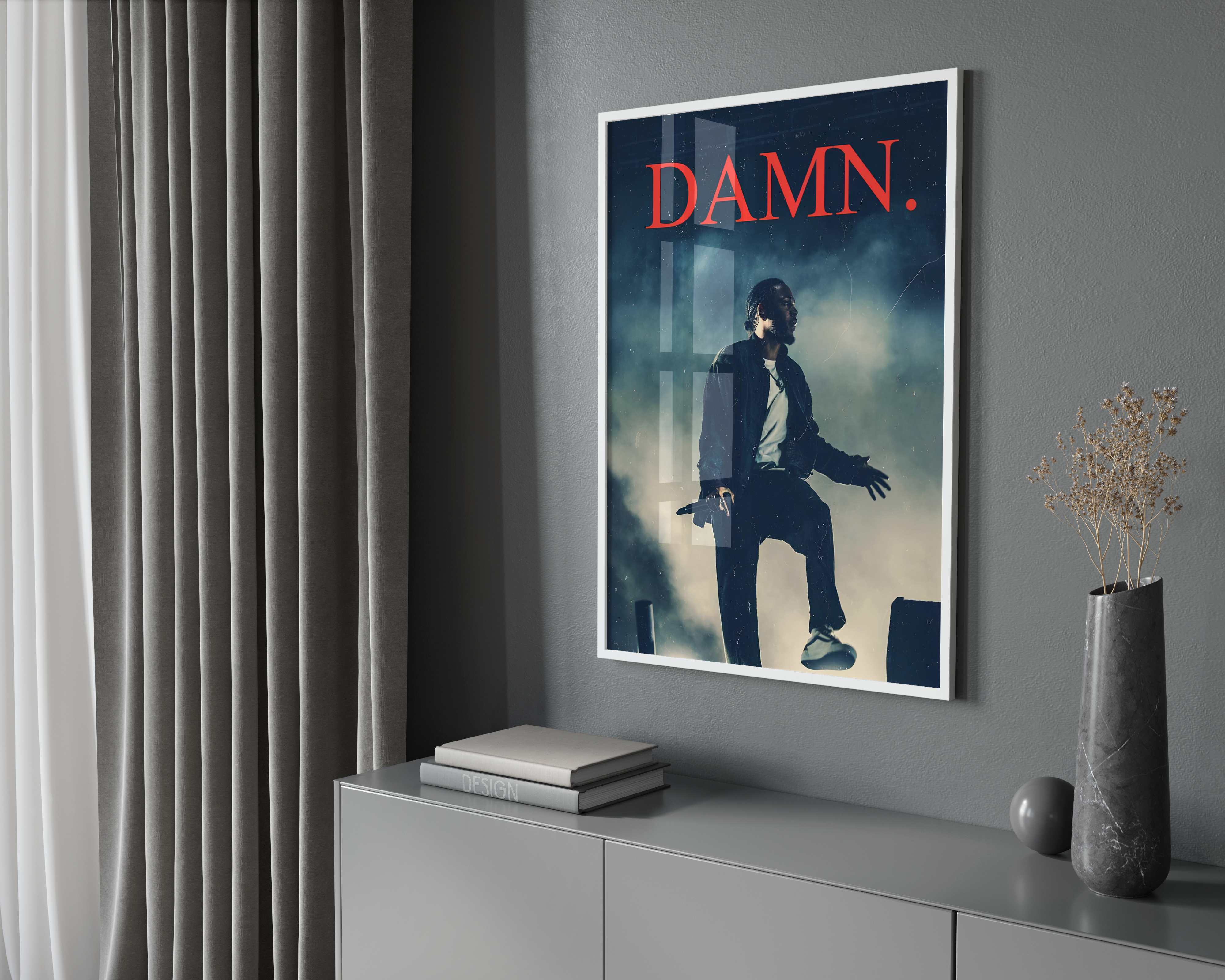 Kendrick Lamar 'Damn' Stage Poster | Hype Posters