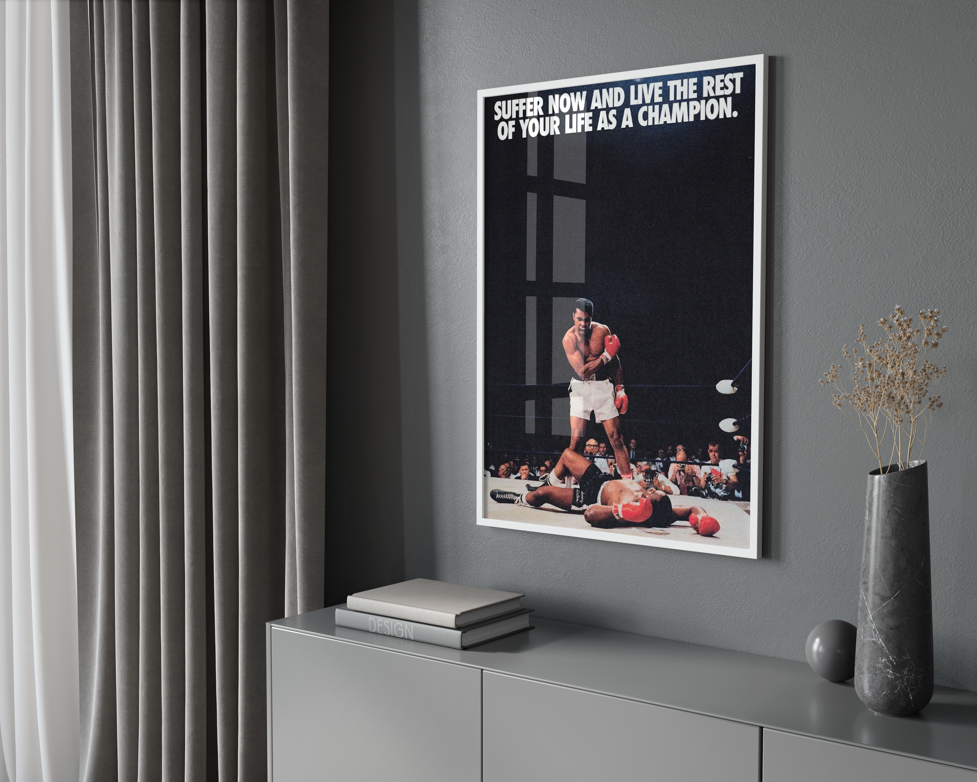 Muhammad Ali 'Suffer' Poster | Hype Posters