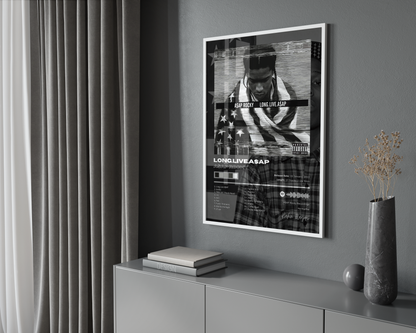Asap Rocky 'Long Live A$ap' Album Poster | Hype Posters
