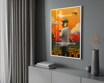 Tyler The Creator 'Flower Boy' Poster | Hype Posters