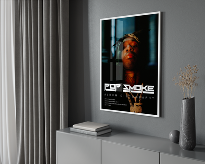 Pop Smoke Discography Poster | Hype Posters