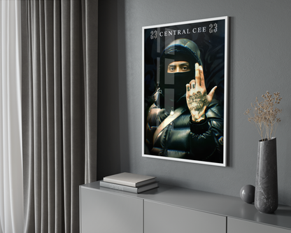 Central Cee '23' Poster | Hype Posters
