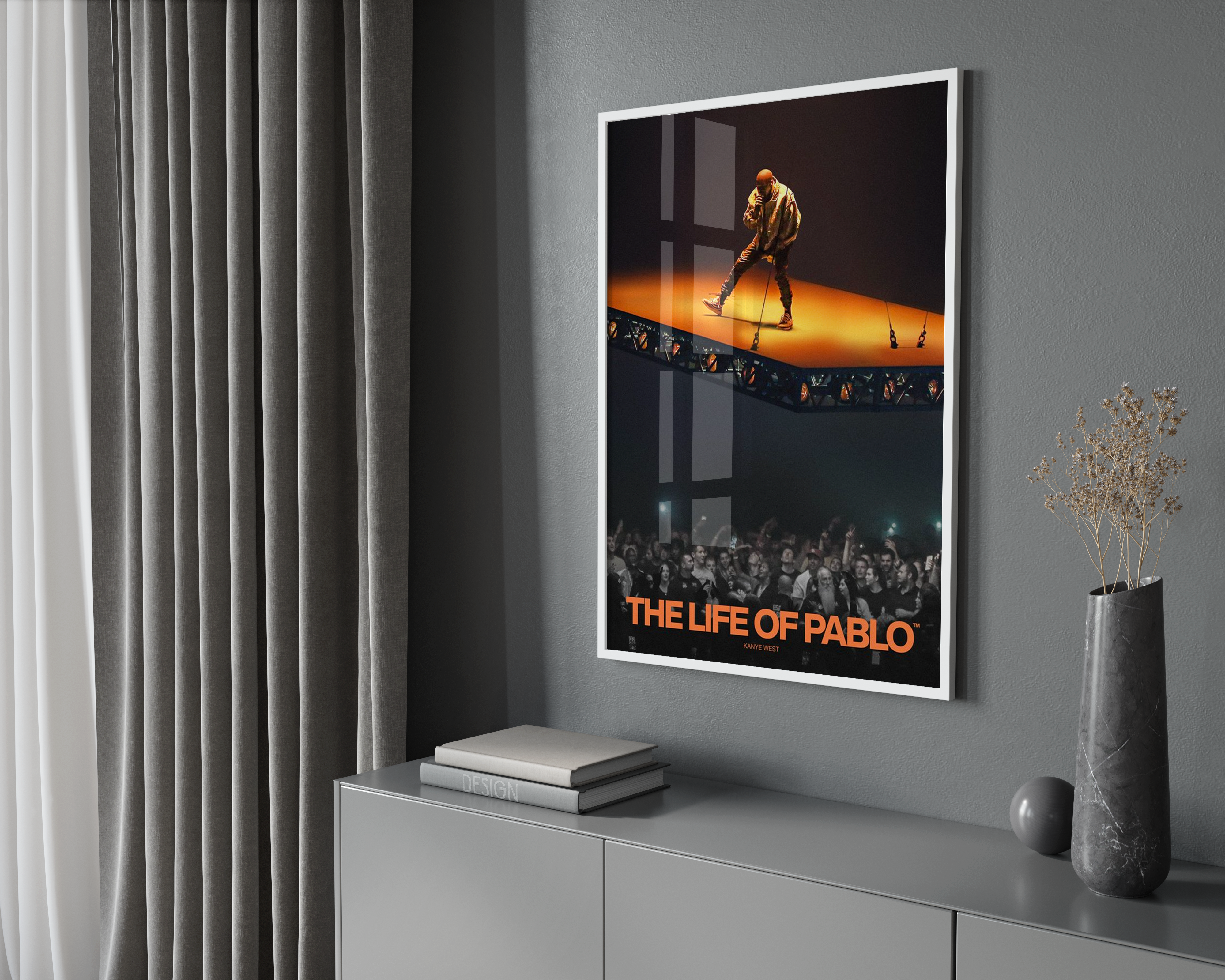 Kanye West 'Pablo' Performance Poster | Hype Posters