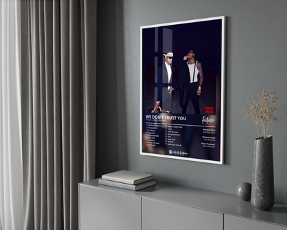 Future x Metro Boomin 'We Don't Trust You' Album Poster | Hype Posters