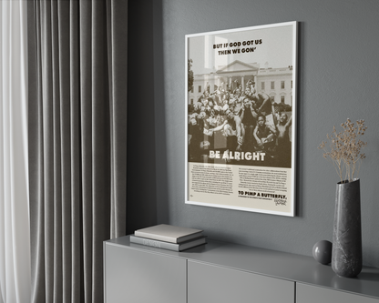 Kendrick Lamar 'We Gon Be Alright' Poster | Hype Posters