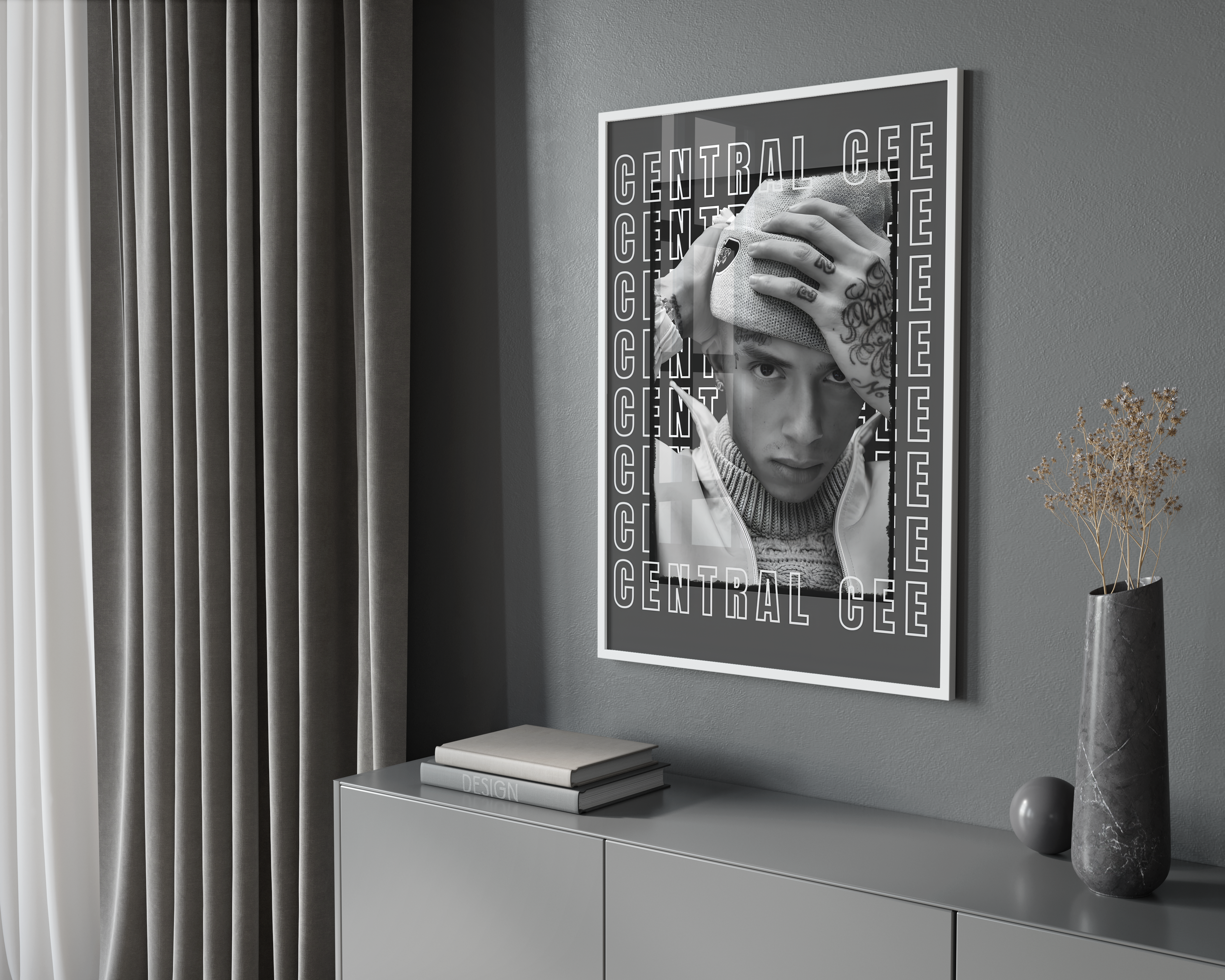 Central Cee 'Writing' Poster | Hype Posters