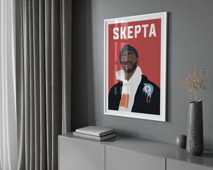 Skepta - Minimalist Poster | Hype Posters
