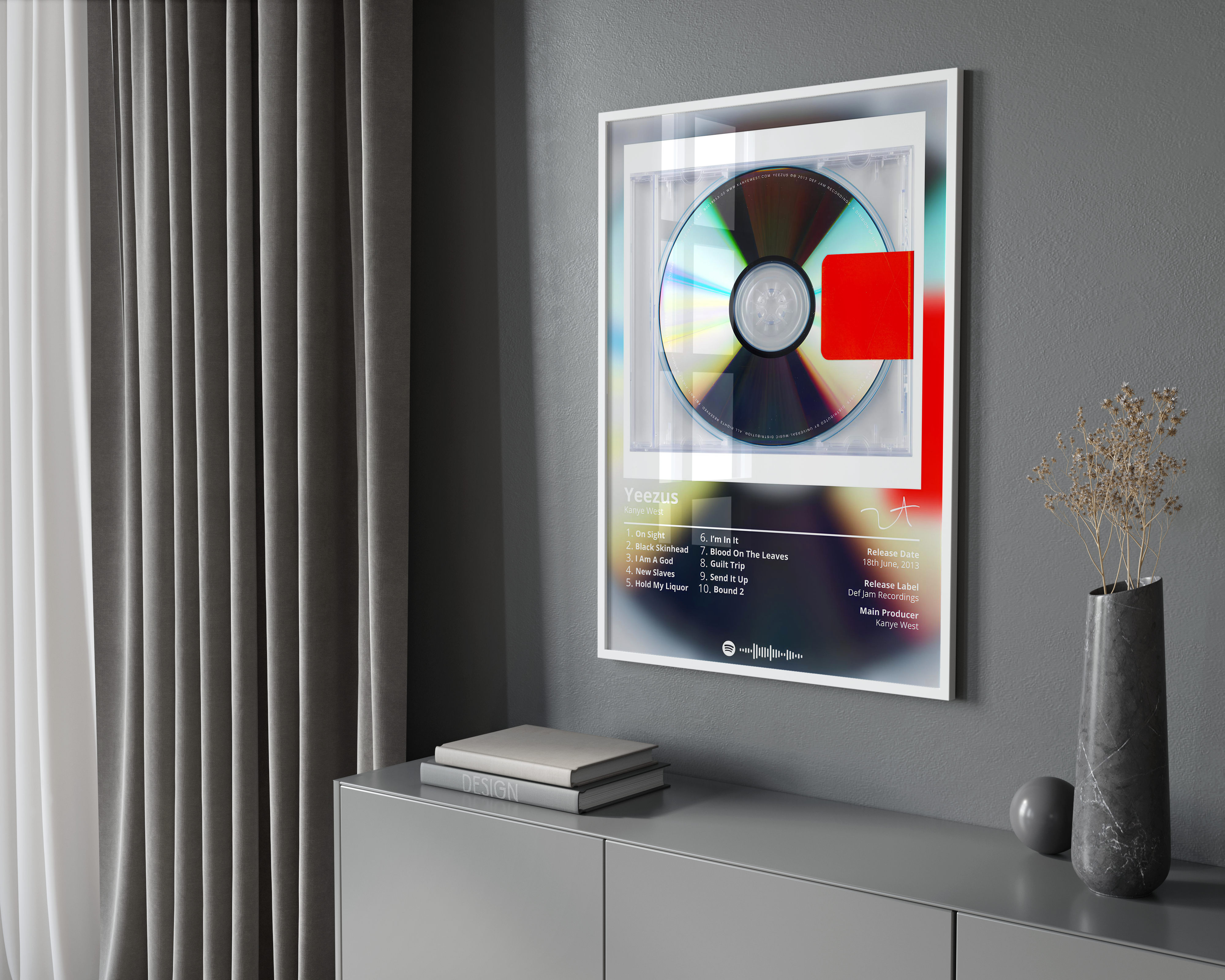 Kanye West 'Yeezus' Album Poster | Hype Posters