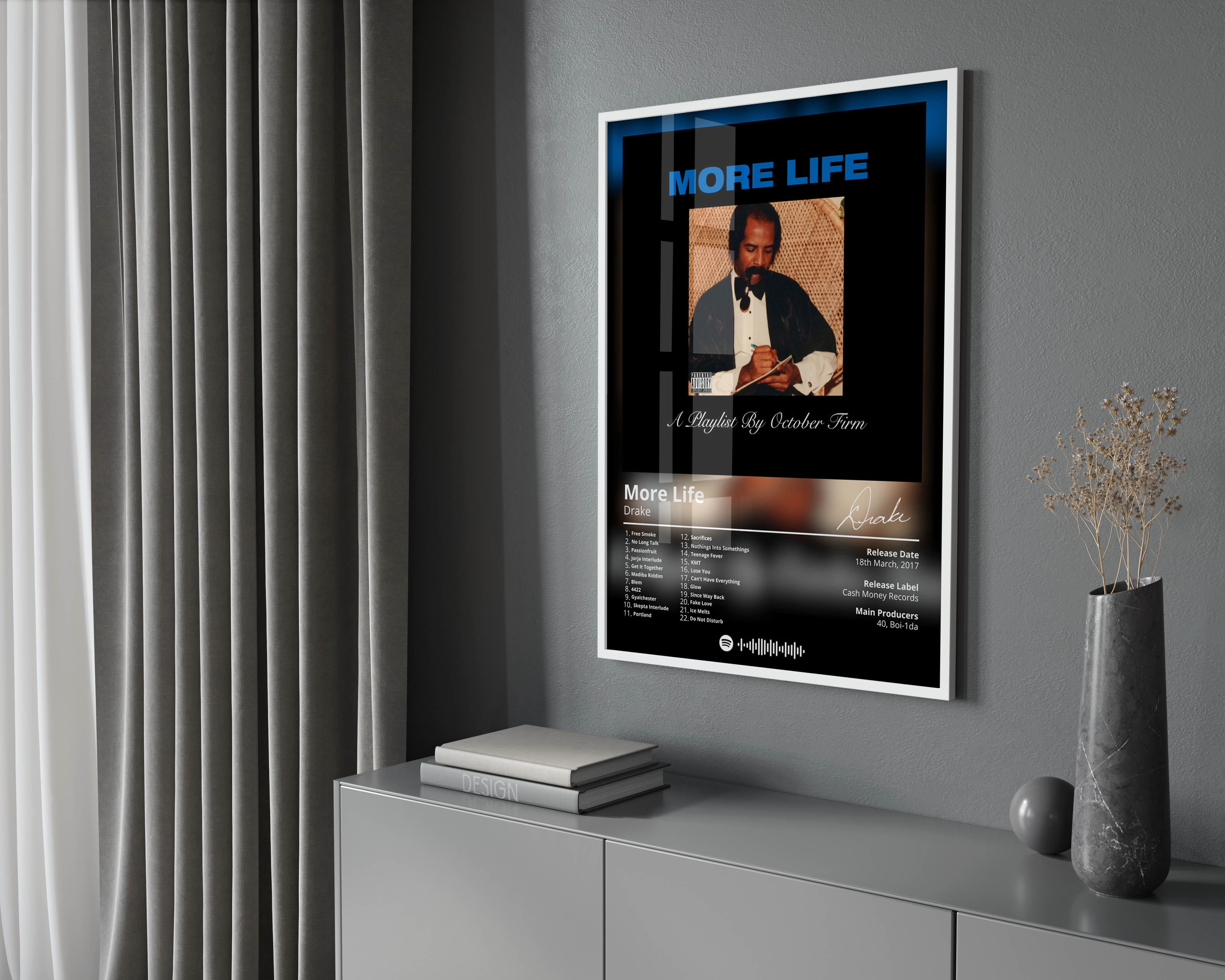 Drake 'More Life' Album Poster | Hype Posters