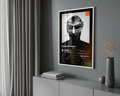 MF DOOM 'Madvillainy' Album Poster | Hype Posters