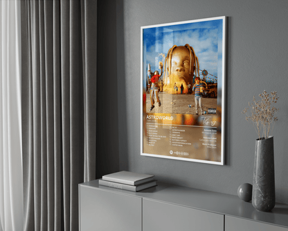 Travis Scott 'Astroworld' Album Poster | Hype Posters