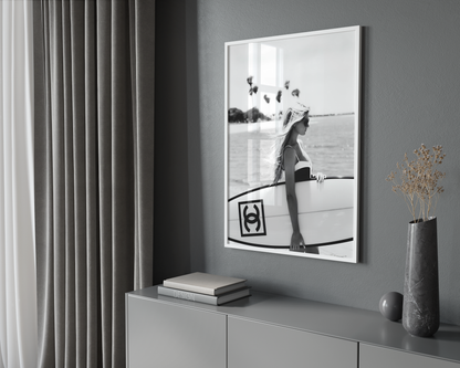 Chanel Surf Poster | Hype Posters
