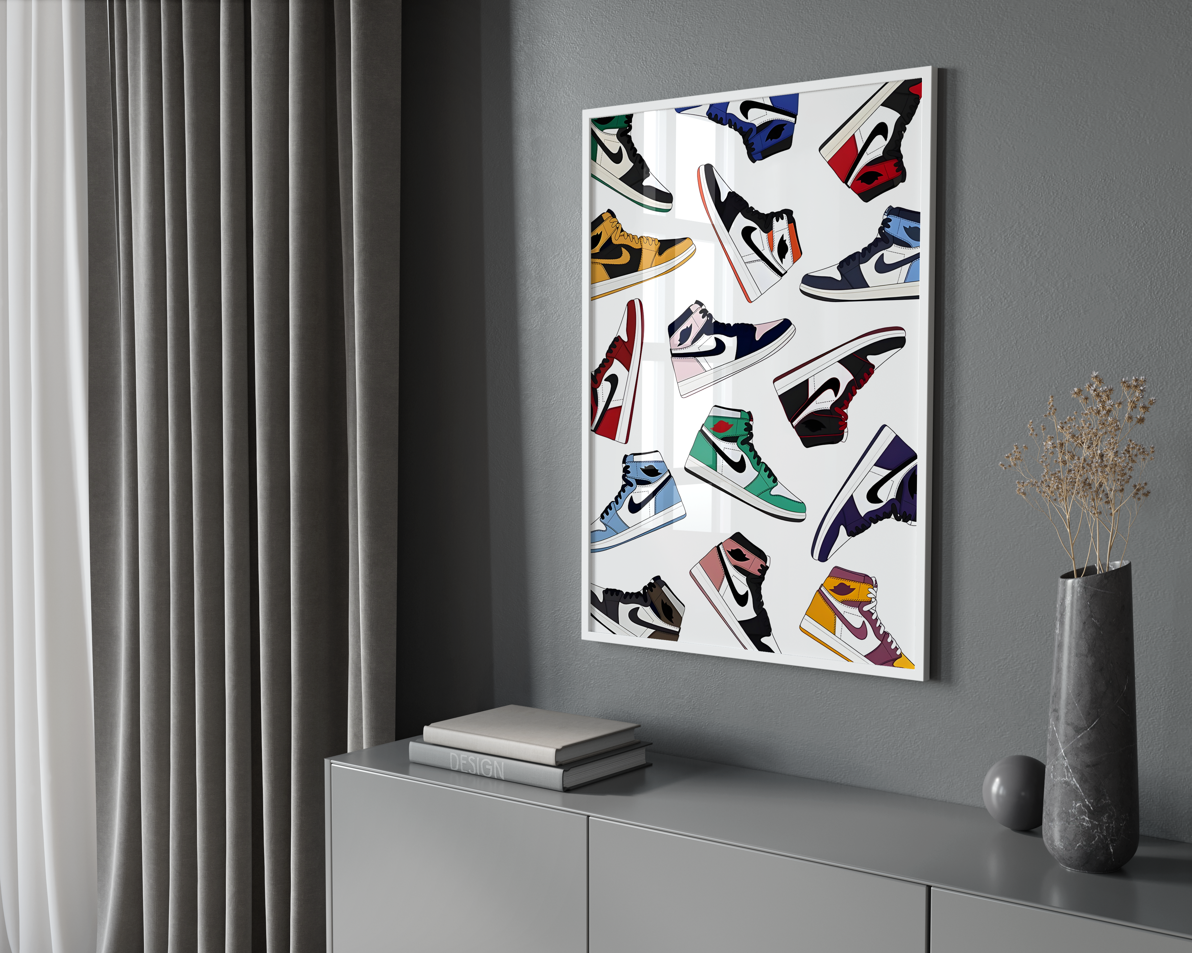 Sneaker Highs Poster | Hype Posters