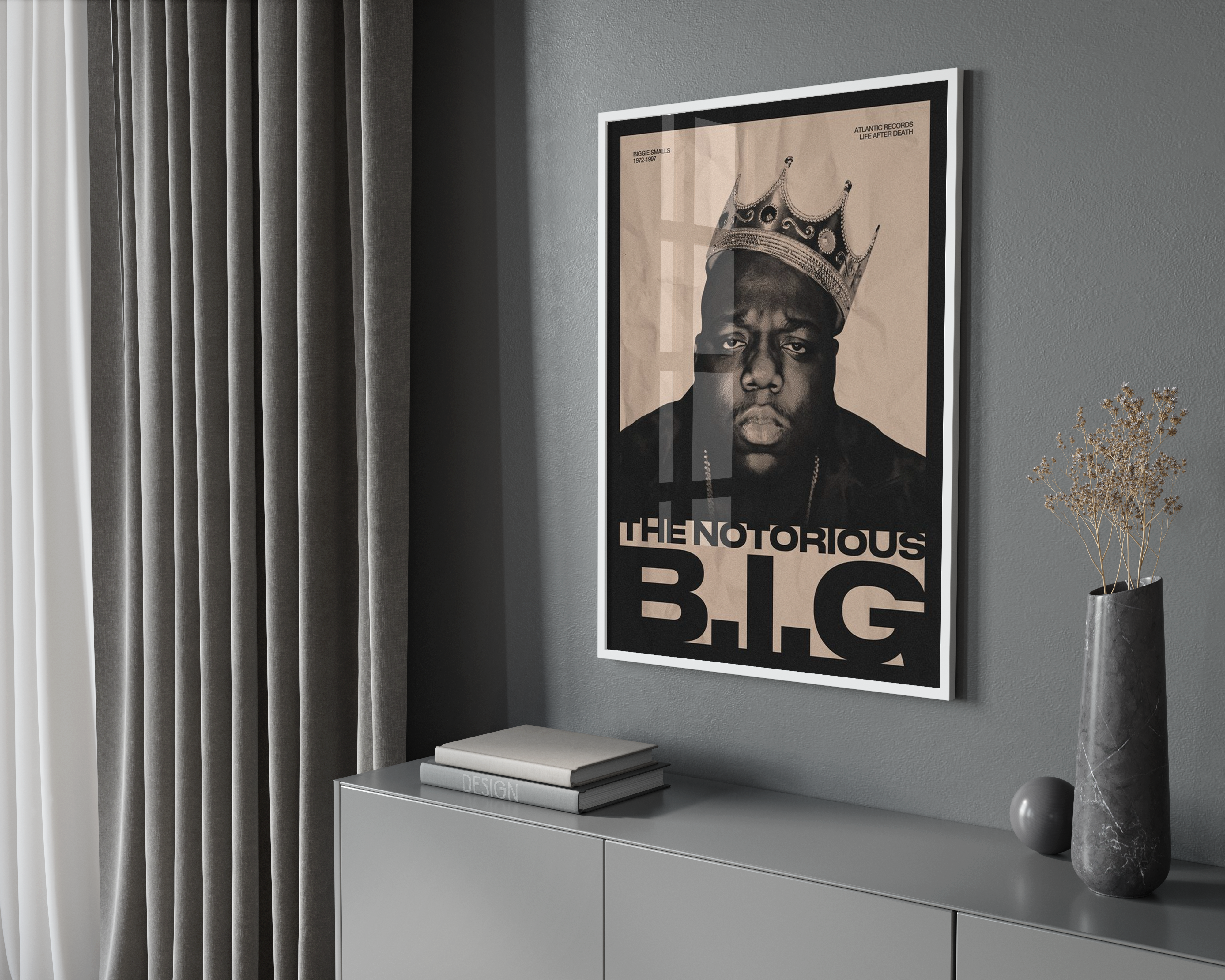The Notorious B.I.G. 'SURREAL' Poster | Hype Posters