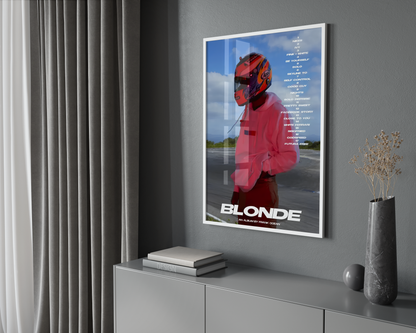 Frank Ocean 'Blonde' Aesthetic Poster | Hype Posters
