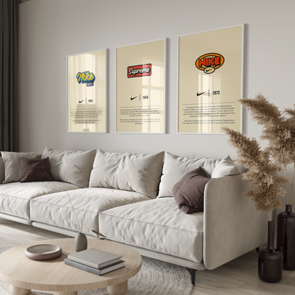 Nike Retro Poster Set | Hype Posters