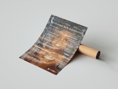 21 Savage 'american dream' Album Poster - Posters, Prints & Wall Art | HYPE Posters