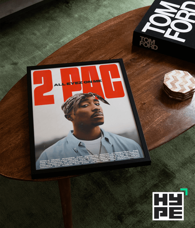 2PAC 'All Eyez On Me' Poster - Posters, Prints & Wall Art | HYPE Posters