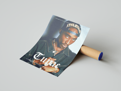 2PAC Vintage Poster - Posters, Prints & Wall Art | HYPE Posters