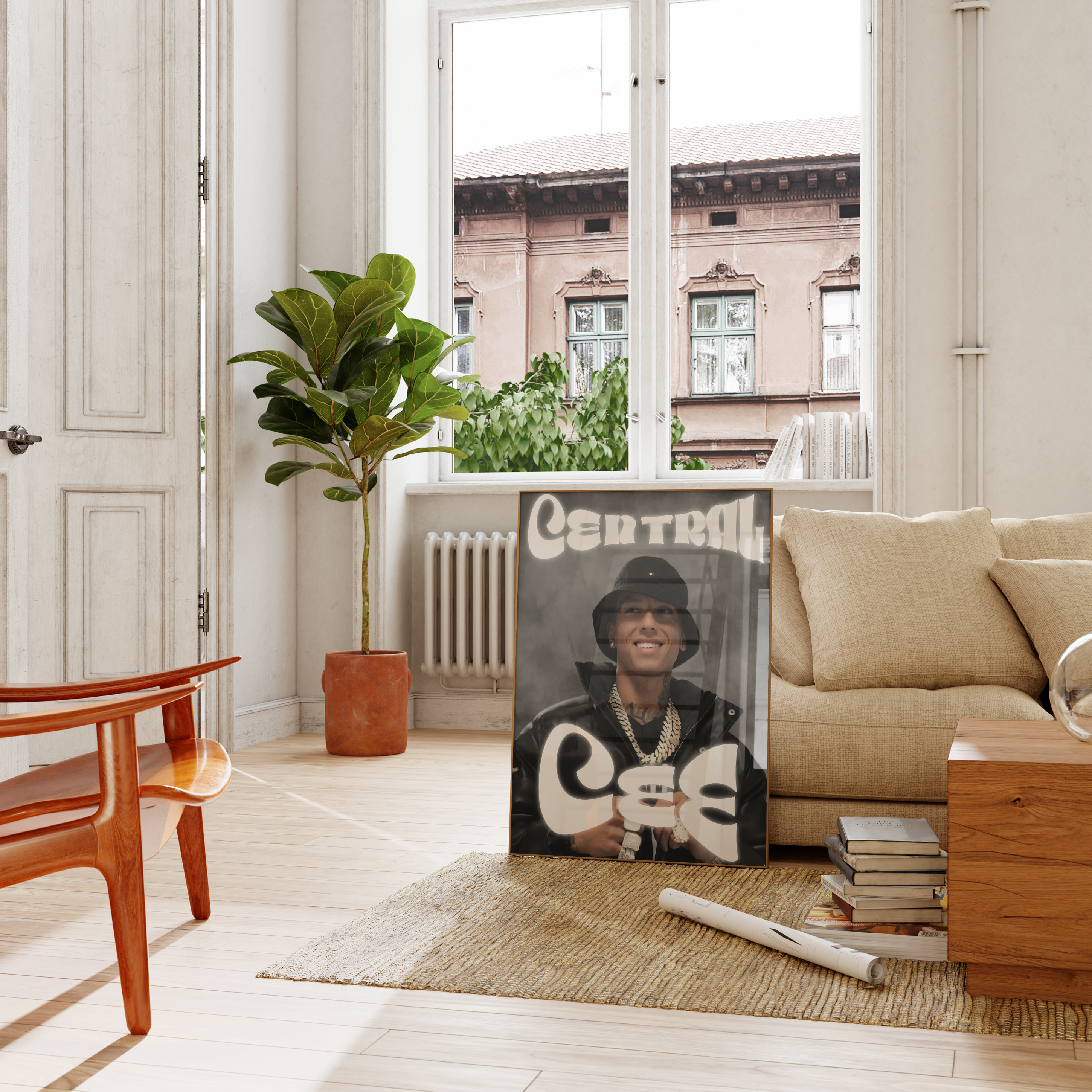 Central Cee 'Glow' Poster | Hype Posters